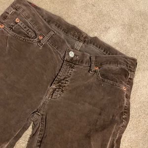 7 for all mankind chocolate cord jean
